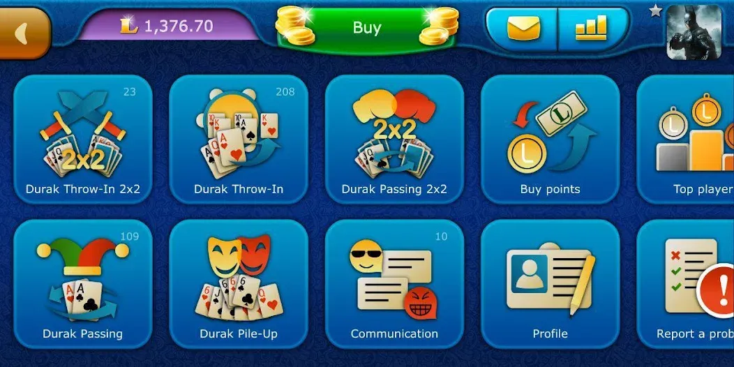 Durak LiveGames online  [МОД Все открыто] Screenshot 5