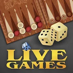 Скачать взлом Backgammon LiveGames online  [МОД Меню] - стабильная версия apk на Андроид