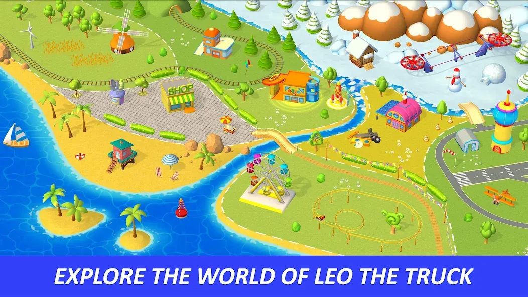 Leo's World: toddler adventure  [МОД Бесконечные деньги] Screenshot 1