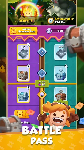 Rush Arena: PvP Tower Defense (Раш Арена)  [МОД Меню] Screenshot 4