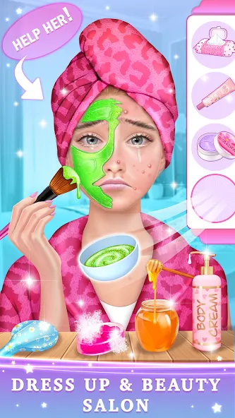 BFF Makeover - Spa & Dress Up  [МОД Много денег] Screenshot 1