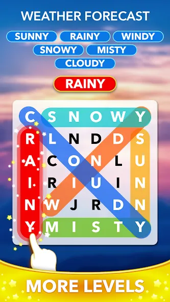 Word Heaps Search - Word Games (Ворд Хипс Срч)  [МОД Бесконечные деньги] Screenshot 5
