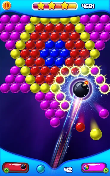 Bubble Shooter 2 (Бабл Шутер 2)  [МОД Бесконечные деньги] Screenshot 5