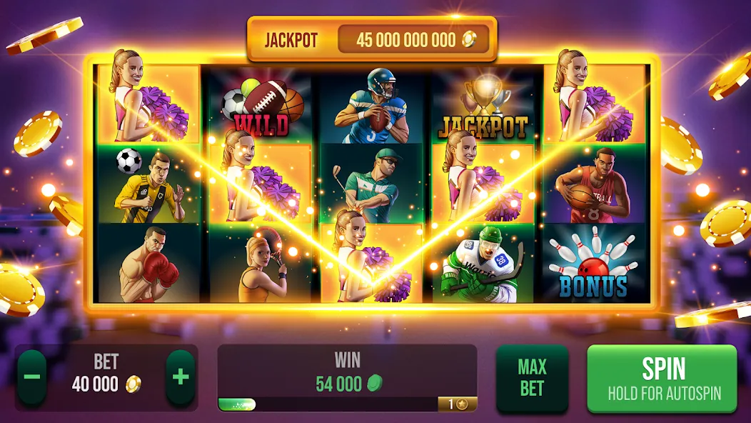 Casino All Star: Poker & Slots (Казино Олл Стар)  [МОД Все открыто] Screenshot 3