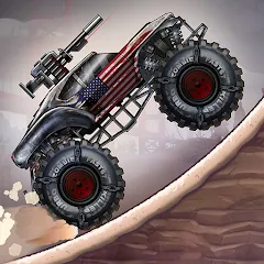 Взломанная Zombie Hill Racing: Earn Climb (Зомби Хилл Рейсинг)  [МОД Бесконечные деньги] - полная версия apk на Андроид