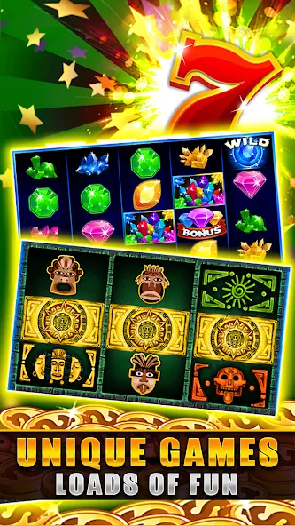 Golden Slots: Casino games (Голден Слотс)  [МОД Все открыто] Screenshot 1