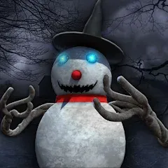 Взломанная Evil Scary Snowman  Games 3d (Ивил Скари Сноумэн Геймс 3д)  [МОД Бесконечные деньги] - стабильная версия apk на Андроид