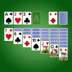 Взломанная Solitaire - Classic Card Games  [МОД Unlocked] - полная версия apk на Андроид