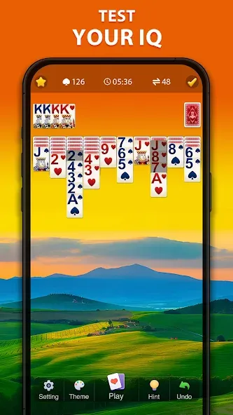 Spider Solitaire Classic  [МОД Много монет] Screenshot 4