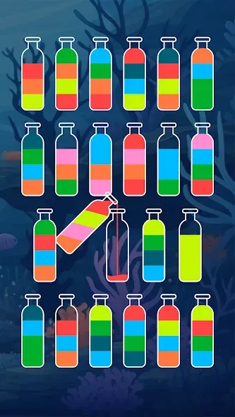 SortPuz™: Water Sort Puzzle (СортПаз)  [МОД Много монет] Screenshot 4