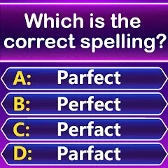 Взлом Spelling Quiz - Word Trivia (Спеллинг Квиз)  [МОД Mega Pack] - последняя версия apk на Андроид