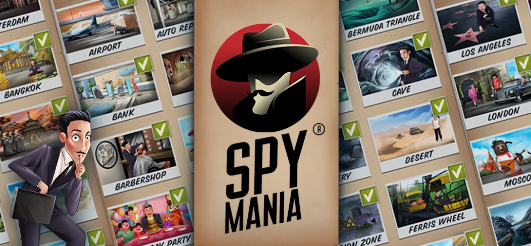 Spy game: play with friends  [МОД Много монет] Screenshot 5