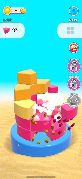 Color Wall 3D: Brain Puzzle (Цветная стена 3D)  [МОД Много денег] Screenshot 2