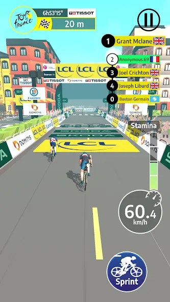 Tour de France Cycling Legends (Циклинг Легенды)  [МОД Меню] Screenshot 2