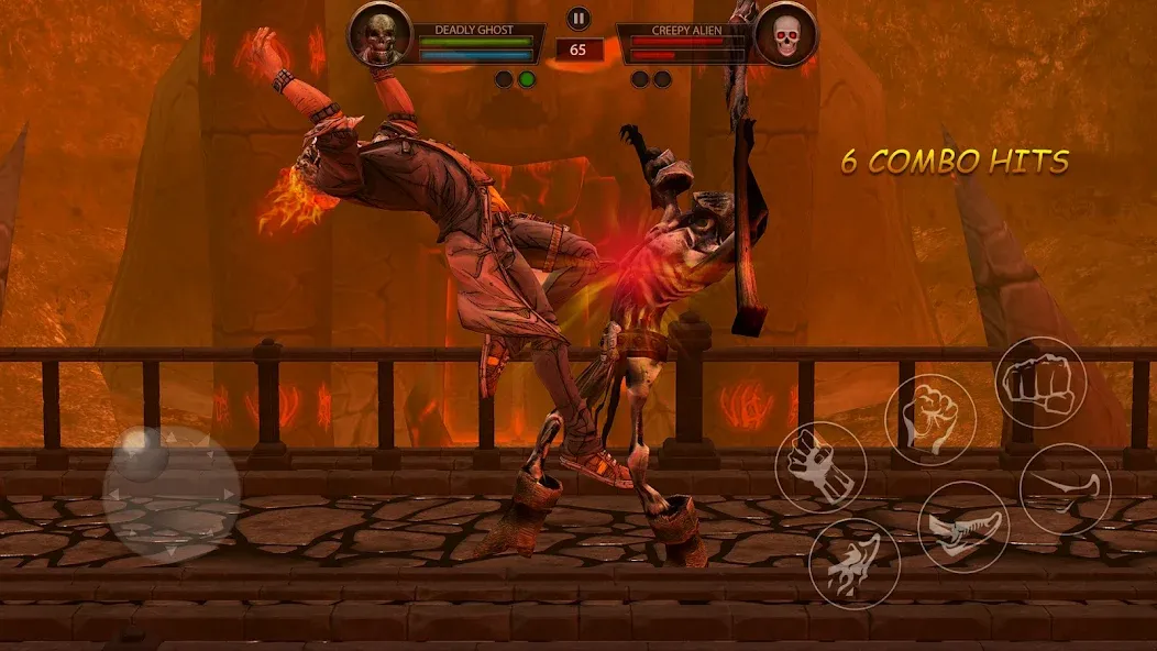 Ghost Fight 2 - Fighting Games  [МОД Много денег] Screenshot 1