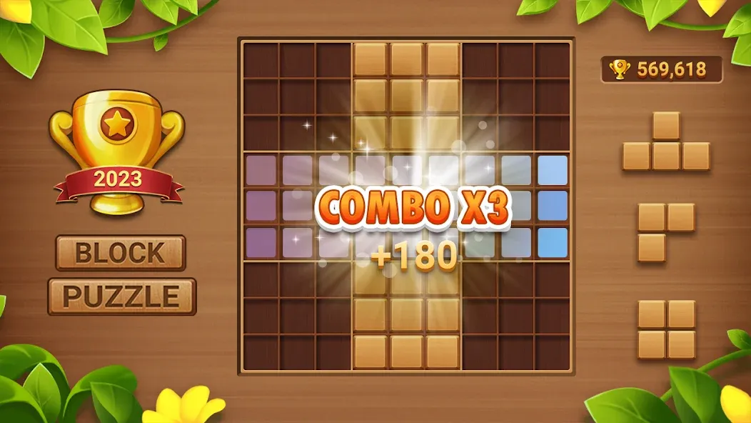 Block Puzzle Sudoku  [МОД Бесконечные монеты] Screenshot 2