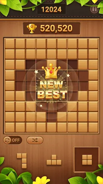 Block Puzzle Sudoku  [МОД Бесконечные монеты] Screenshot 4