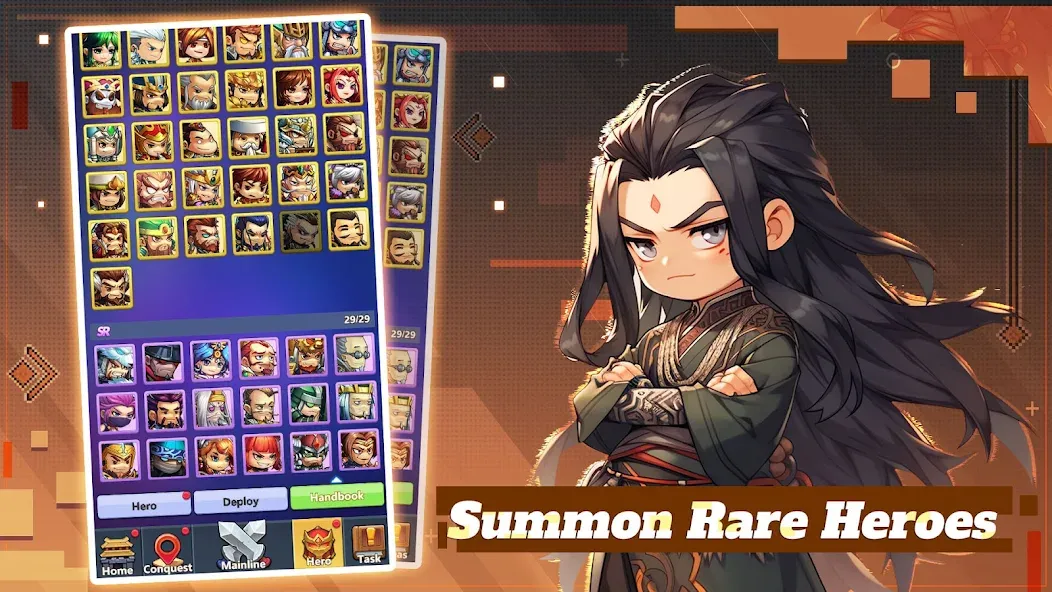 Mini Heroes: Summoners War (Мини Герои)  [МОД Все открыто] Screenshot 2