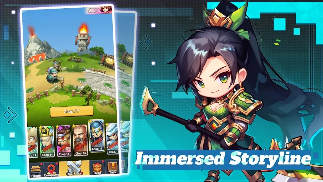 Mini Heroes: Summoners War (Мини Герои)  [МОД Все открыто] Screenshot 5