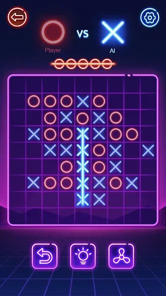 Tic Tac Toe 2 Player: XOXO  [МОД Unlocked] Screenshot 4