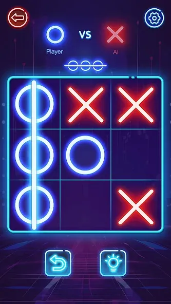 OX Game - XOXO · Tic Tac Toe  [МОД Unlocked] Screenshot 1