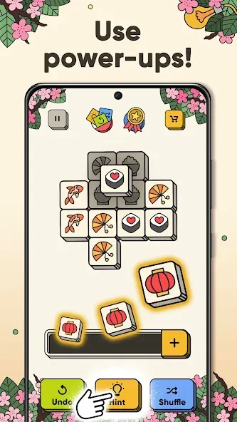 3 Tiles - Tile Matching Games (Тайлс)  [МОД Unlimited Money] Screenshot 4