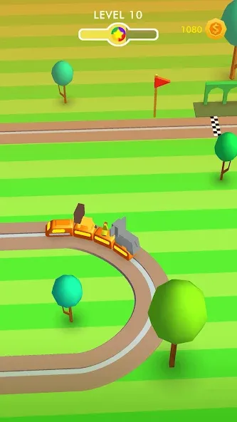 Train Adventure - Line Game (Трейн Эдвенчер)  [МОД Mega Pack] Screenshot 4