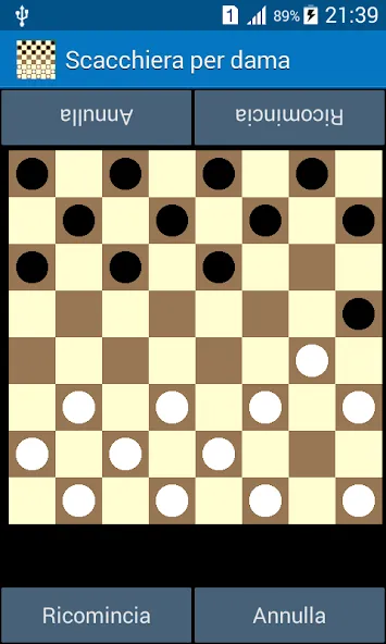 Italian Checkers - Dama (Дама)  [МОД Бесконечные деньги] Screenshot 1