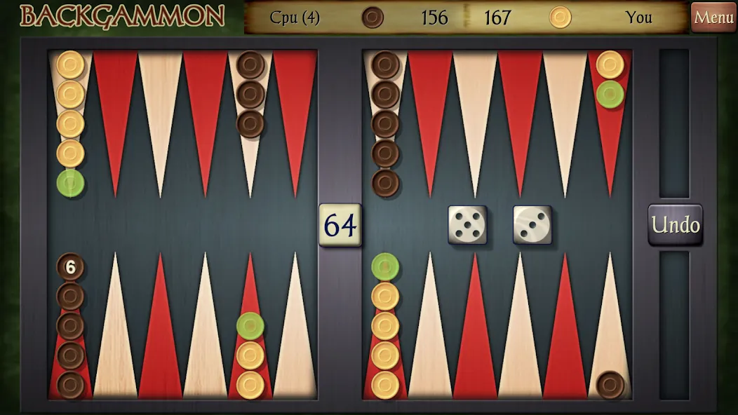 Backgammon (Бэкгаммон)  [МОД Много монет] Screenshot 2