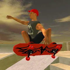 Скачать взлом Skating Freestyle Extreme 3D (Скейтбординг Фристайл Экстрим 3D)  [МОД Меню] - последняя версия apk на Андроид