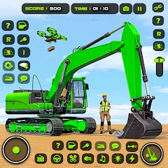 Скачать взлом City Construction: Sand Games  [МОД Бесконечные монеты] - полная версия apk на Андроид