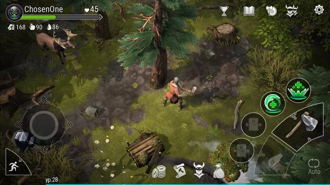 Frostborn: Action RPG (Фростборн)  [МОД Mega Pack] Screenshot 1