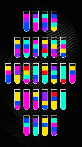 SortPuz 3D: Water Color Sort (СортПаз 3Д)  [МОД Бесконечные монеты] Screenshot 5