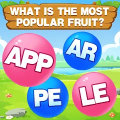 Взломанная Word Bubble Puzzle - Word Game  [МОД Все открыто] - последняя версия apk на Андроид